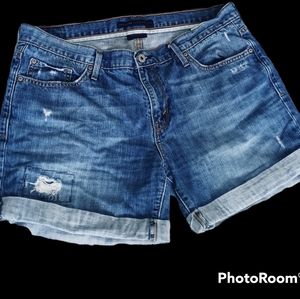 1996 Ladies Vintage Levi's Denim Boyfriend Shorts Size 12
